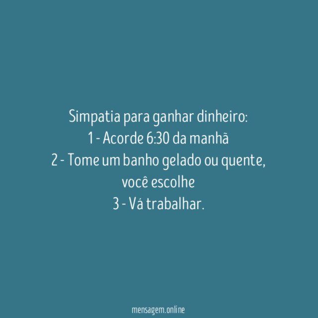 Simpatia para ganhar dinheiro