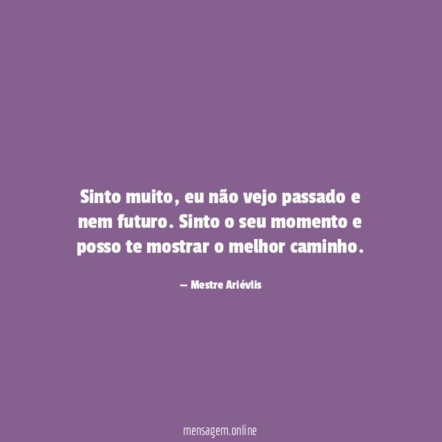 Sinto muito