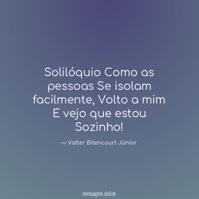 Solilóquio