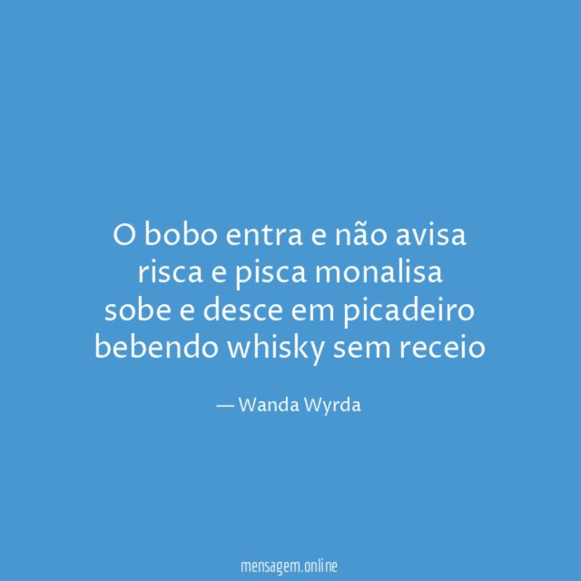 O bobo entra e não avisa risca e pisca