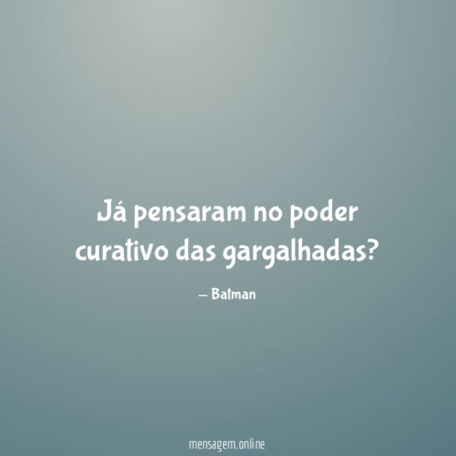Já pensaram no poder curativo das gargalhadas