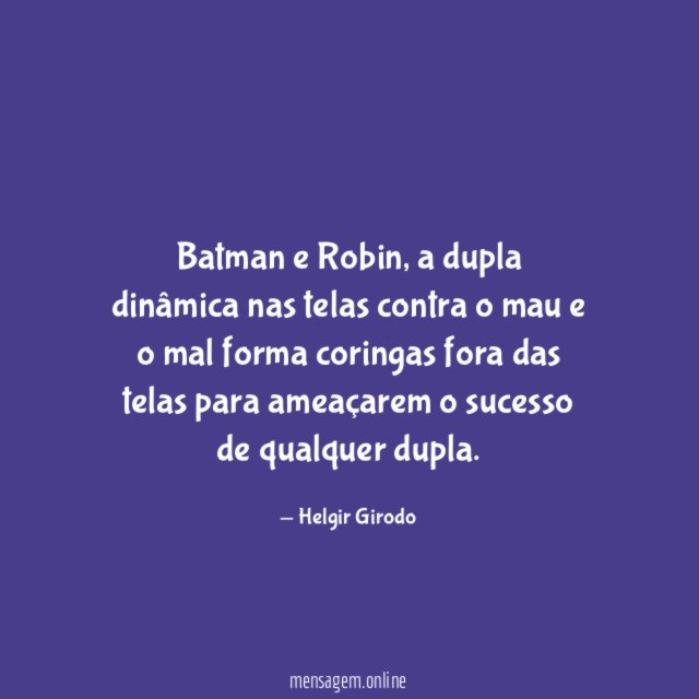 Batman e Robin