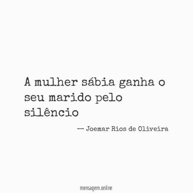 A mulher sábia ganha o seu marido pelo silêncio