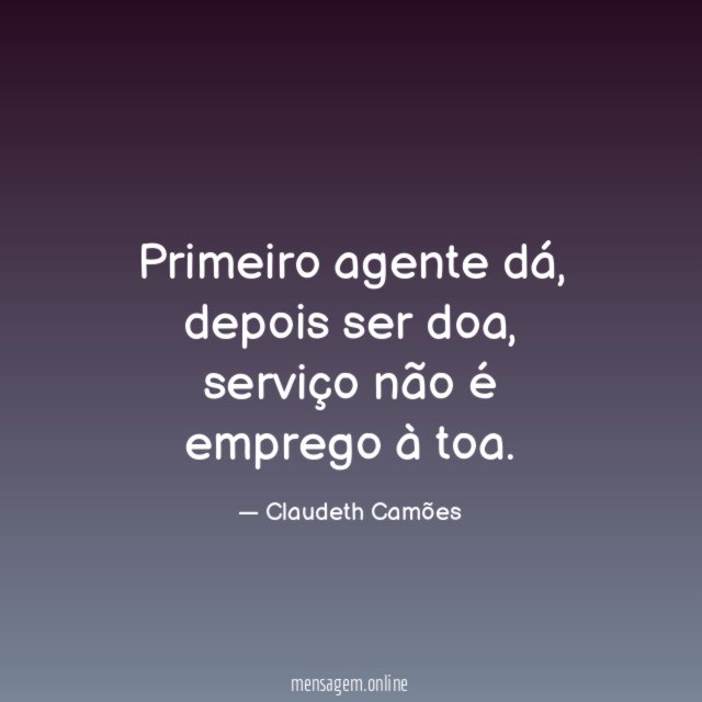 Primeiro agente dá