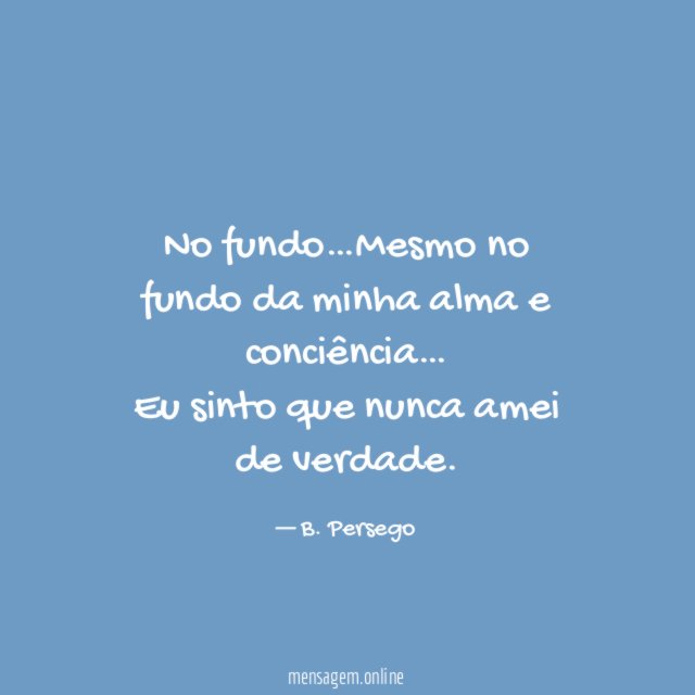 No fundo