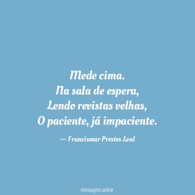 Mede cima.