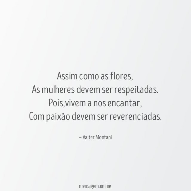 Assim como as flores