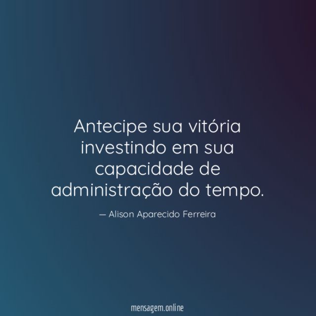 Antecipe sua vitória investindo em sua capacidade de