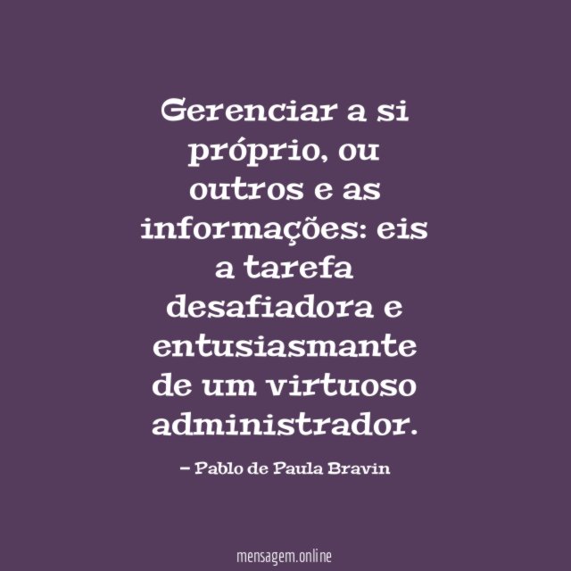 Gerenciar a si próprio