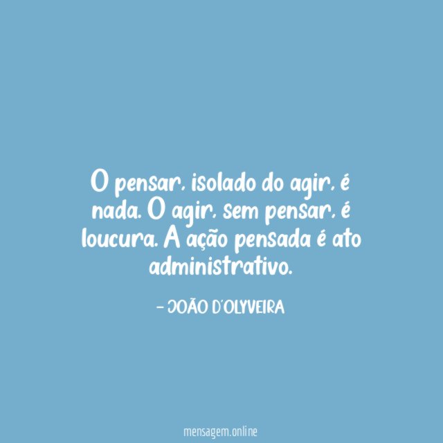 O pensar