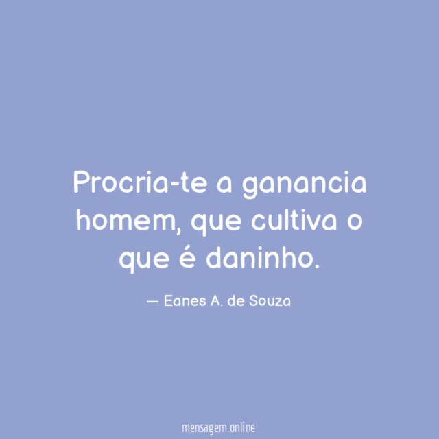 Procria-te a ganancia homem