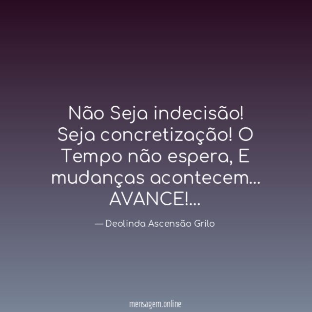 Não Seja indecisão