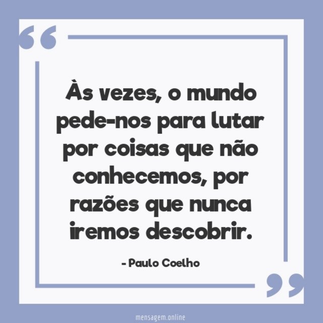 Às vezes
