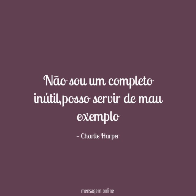 Não sou um completo inútil