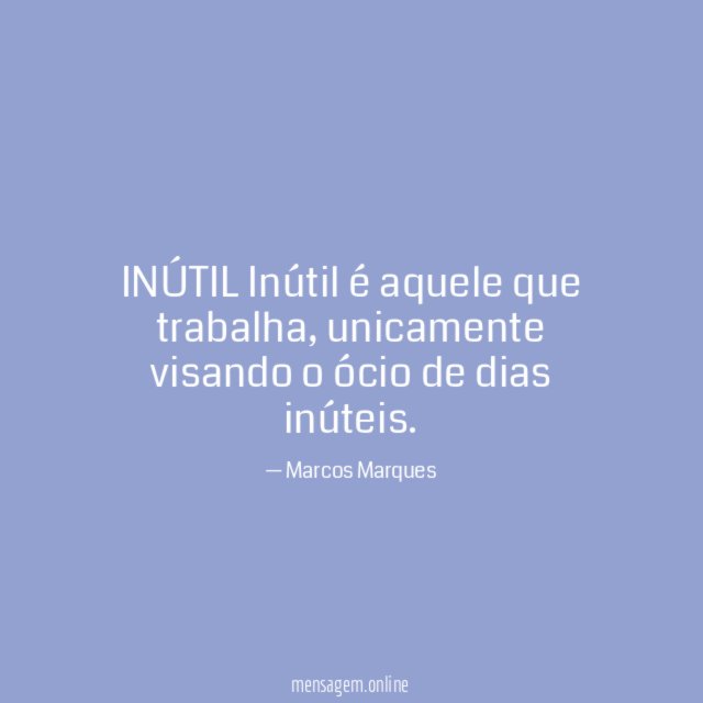 INÚTIL