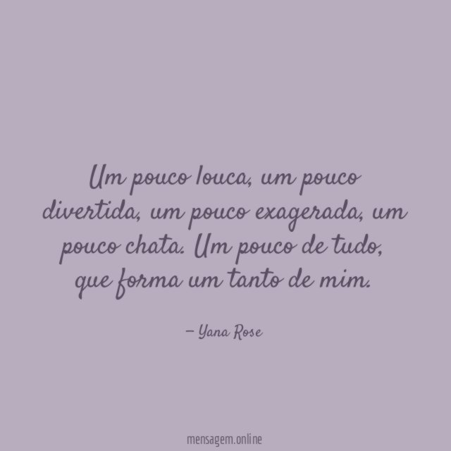 Um pouco louca