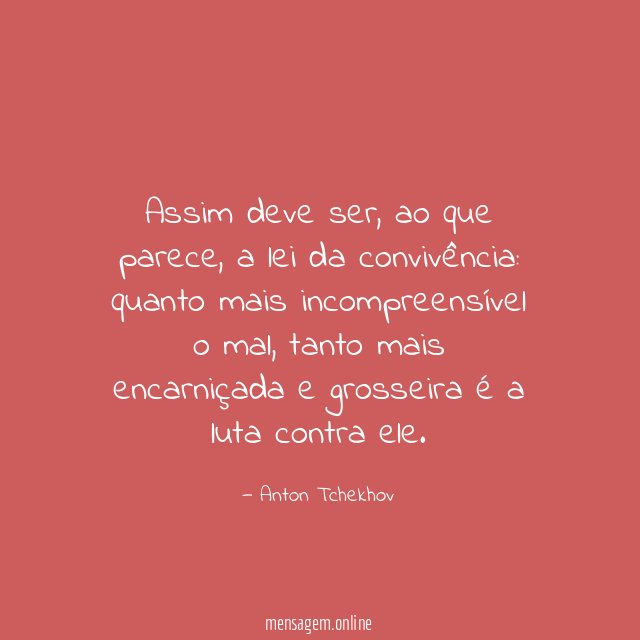 Assim deve ser