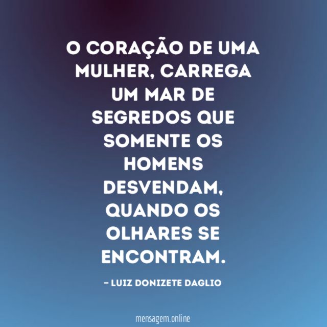 O CORAÇÃO DE UMA MULHER