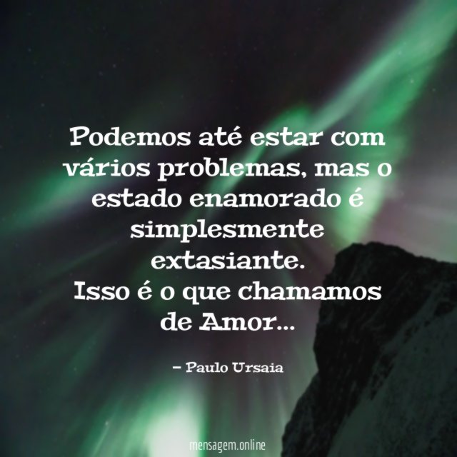 Podemos até estar com vários problemas