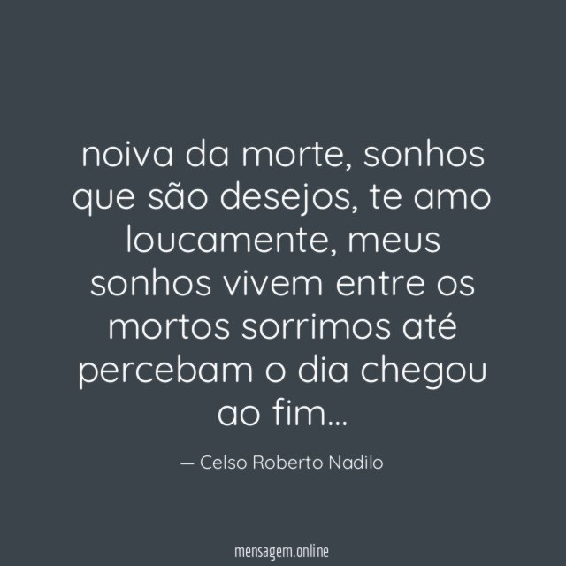 noiva da morte