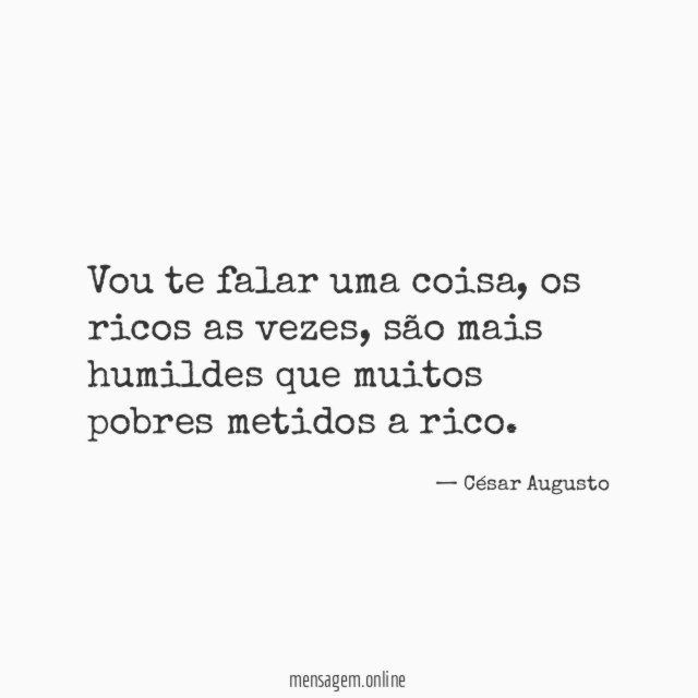 Vou te falar uma coisa