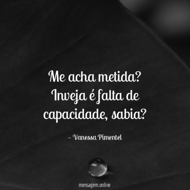Me acha metida