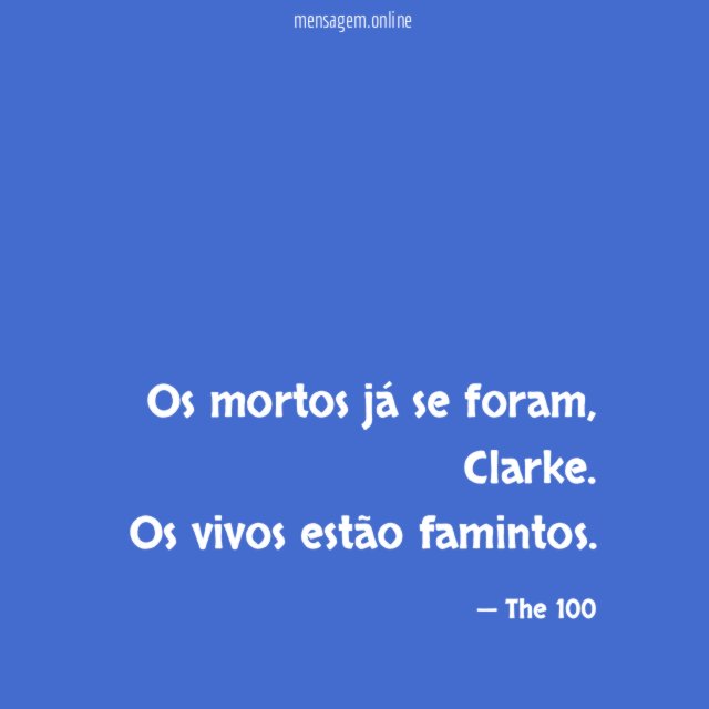 Os mortos já se foram