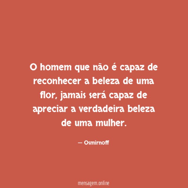 O homem que não é capaz de reconhecer
