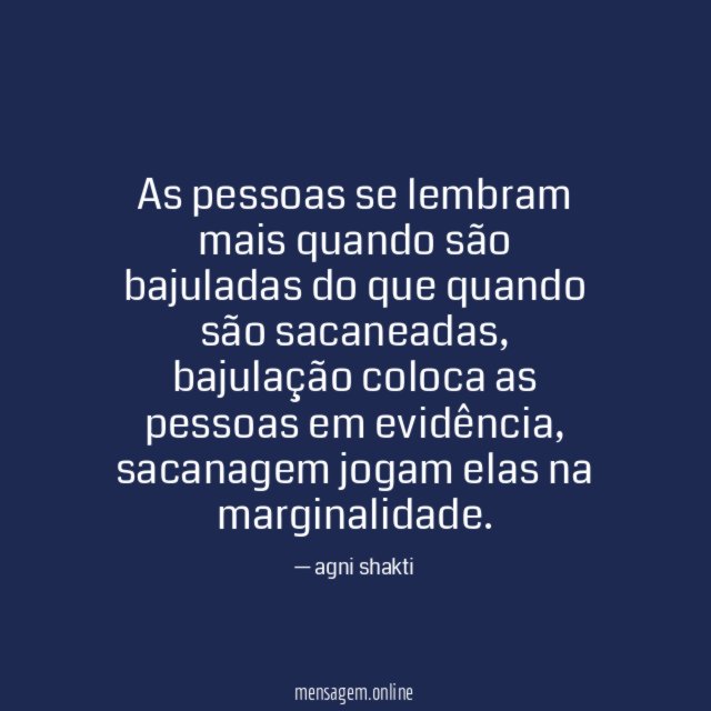 As pessoas se lembram mais quando são bajuladas