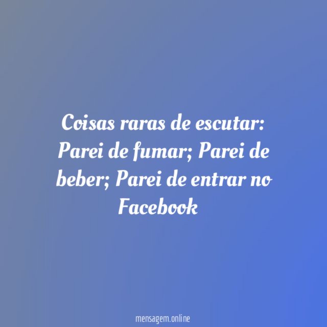 Coisas raras de escutar