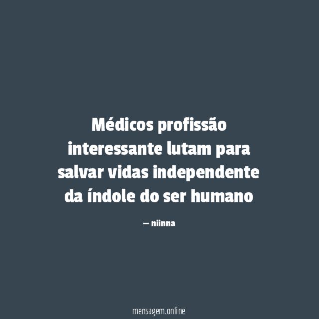 Médicos profissão interessante lutam para salvar vidas independente