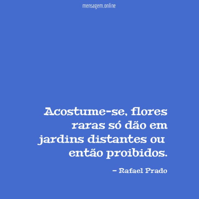 Acostume-se