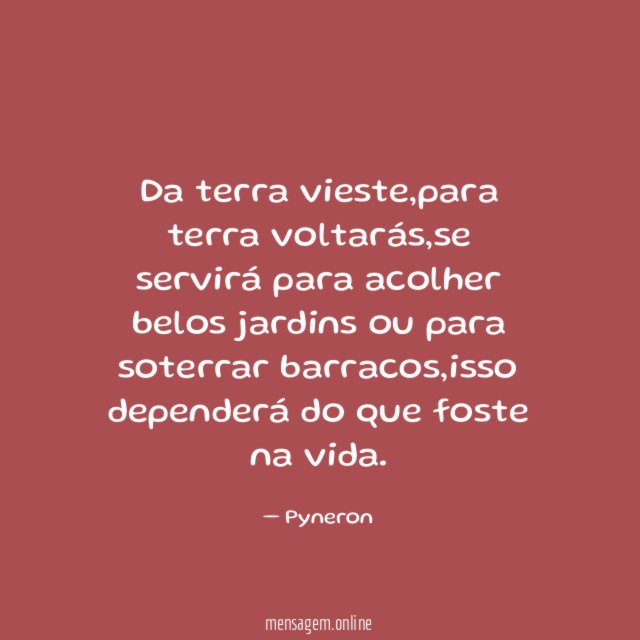 Da terra vieste