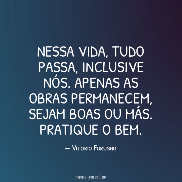 Nessa vida