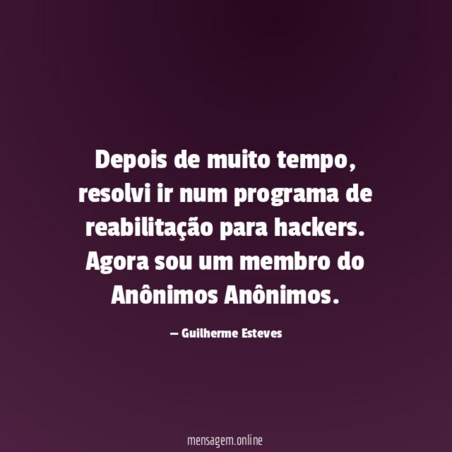 Depois de muito tempo