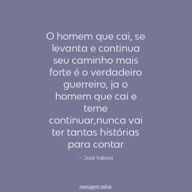 O homem que cai