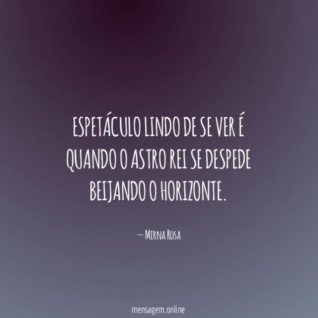 Espetáculo lindo de se ver é quando