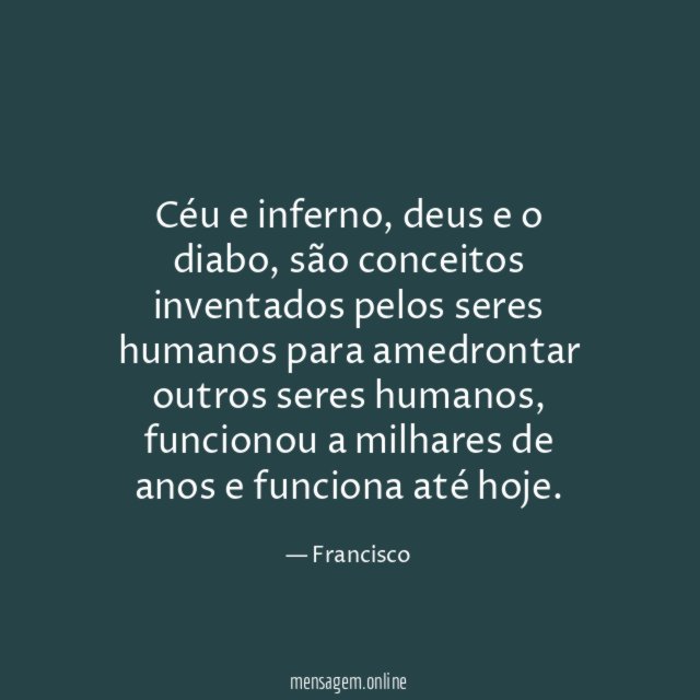 Céu e inferno