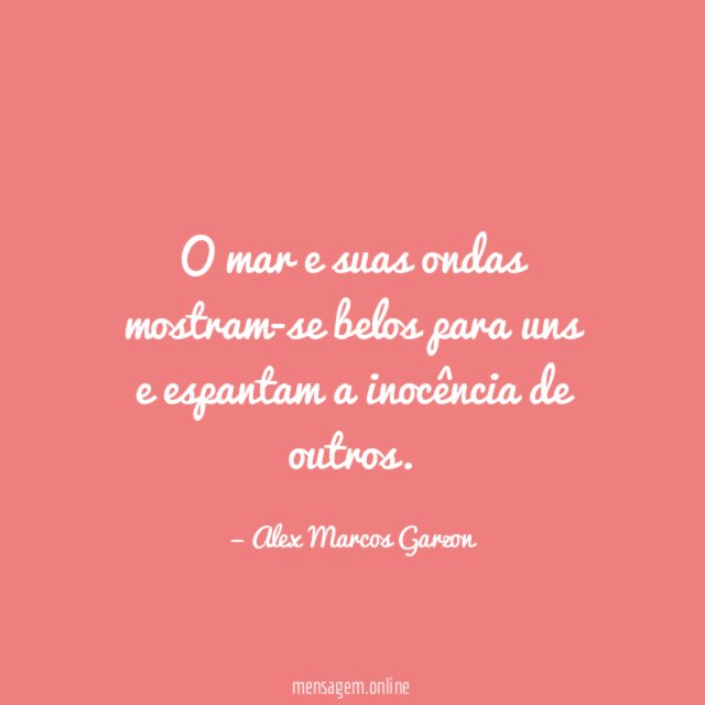 O mar e suas ondas mostram-se belos para
