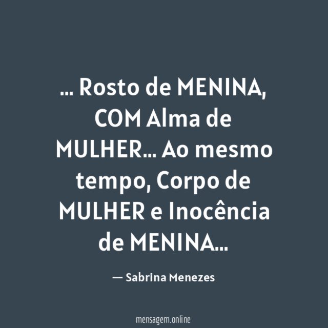 Rosto de MENINA
