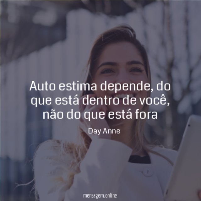 Auto estima depende