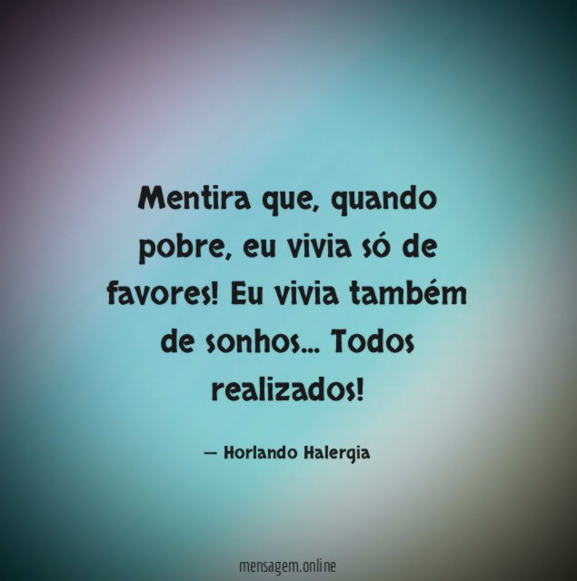 Mentira que