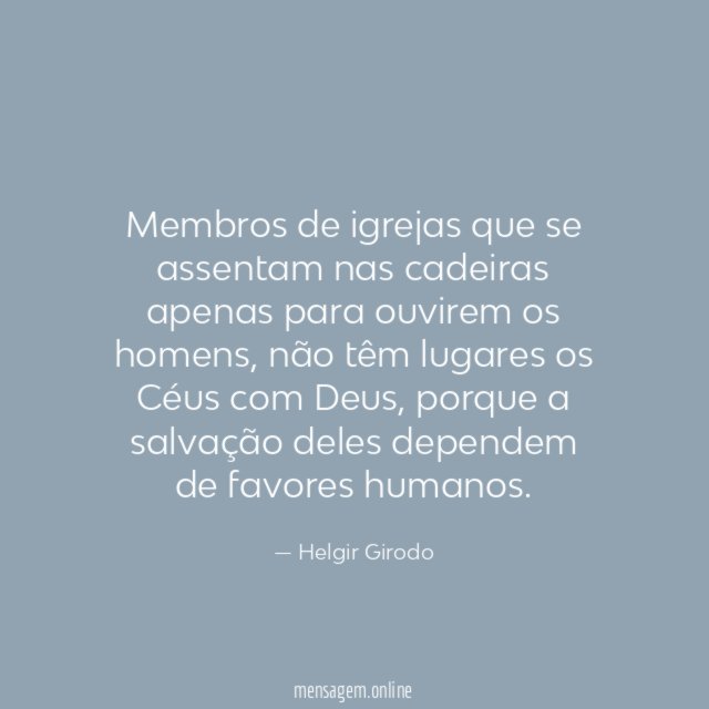 Membros de igrejas que se assentam nas cadeiras