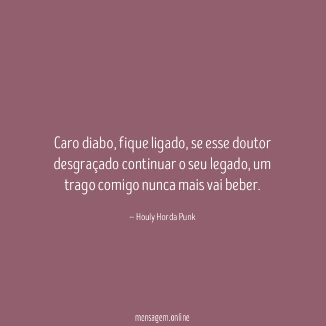 Caro diabo