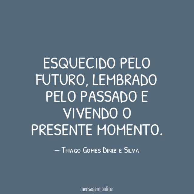 Esquecido pelo futuro