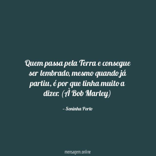 Quem passa pela Terra e consegue ser lembrado