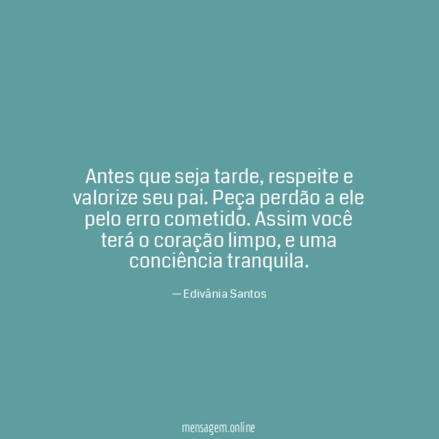 Antes que seja tarde