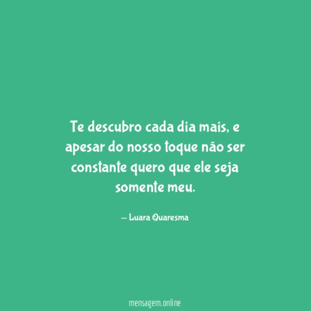 Te descubro cada dia mais