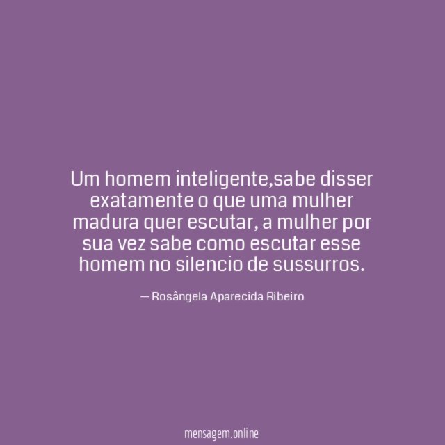 Um homem inteligente