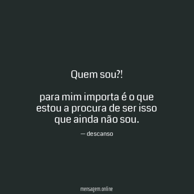 Quem sou